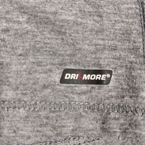 Solid Gray Performance Long Sleeve Gray Dri More Womens Medium - Picture 4 of 5
